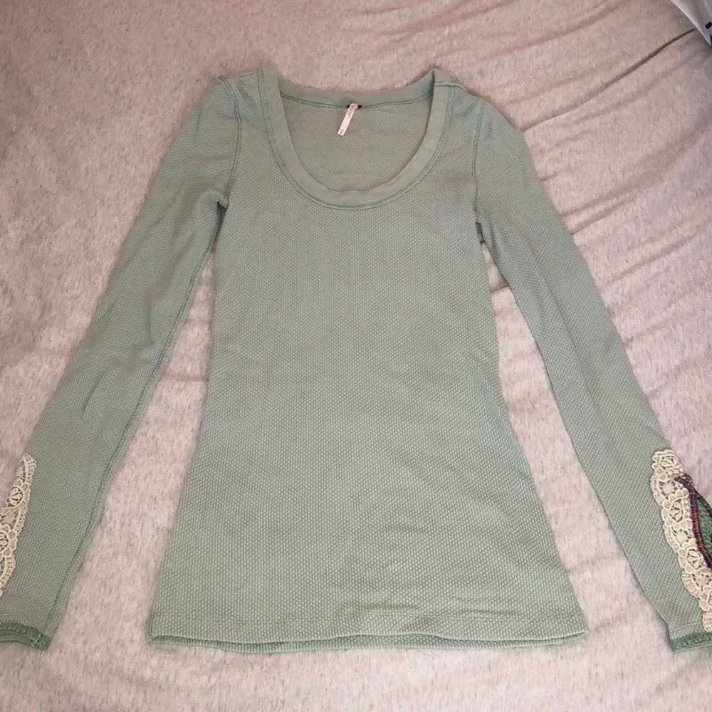 Free People Fiesta Cuff Thermal Top